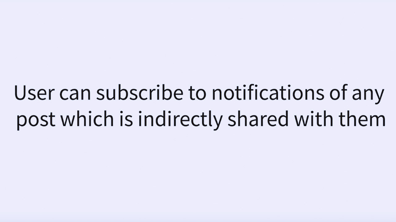 Subscribe to Post Notifications In Convo